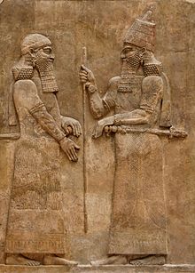 Shalmaneser dad of Sargon co rulers at first then Sargon ruler, then his son Senacherib - Assyrian kings from Hezekiah fwd